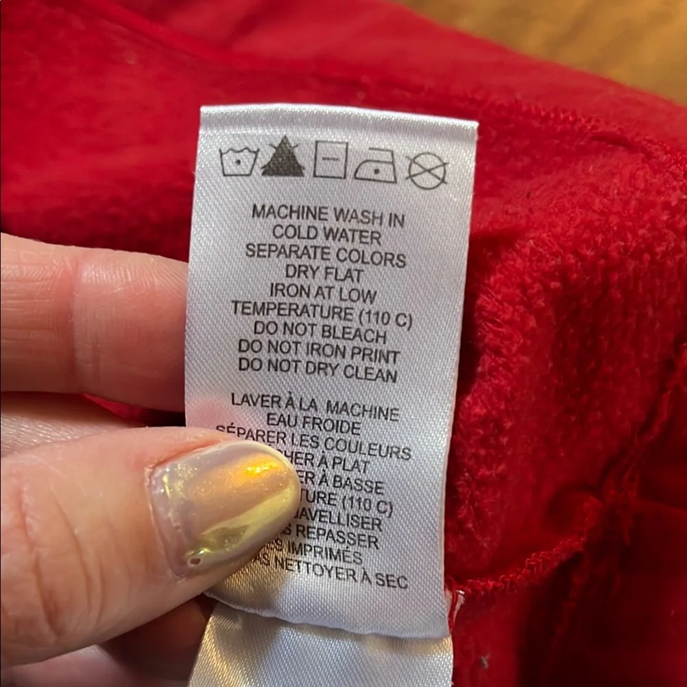Lolé Red Long Sleeve Dress with Pocket - Picture 13 of 13